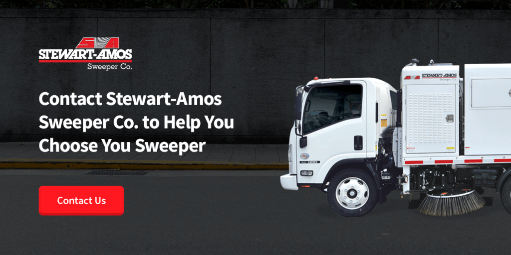 Choose a street sweeper from Stewart Amos Sweeper Co
