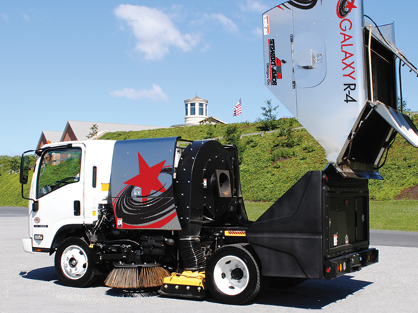 Galaxy R-4 parking lot vacuum truck