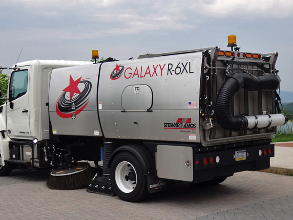 Galaxy R-6XL ride on parking lot sweeper for sale