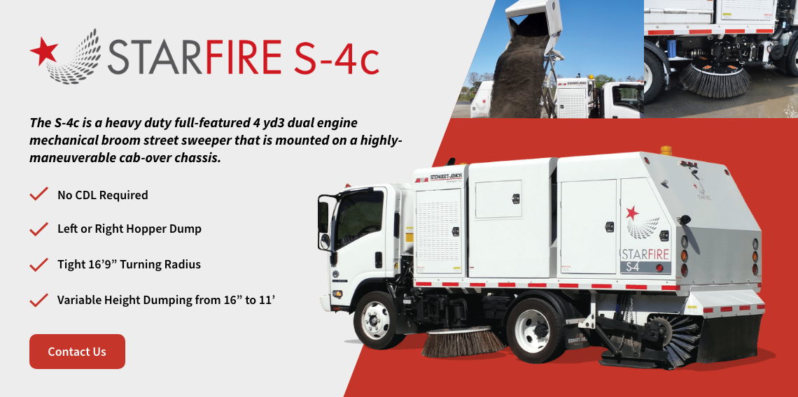 Starfire S4-c truck sweeper