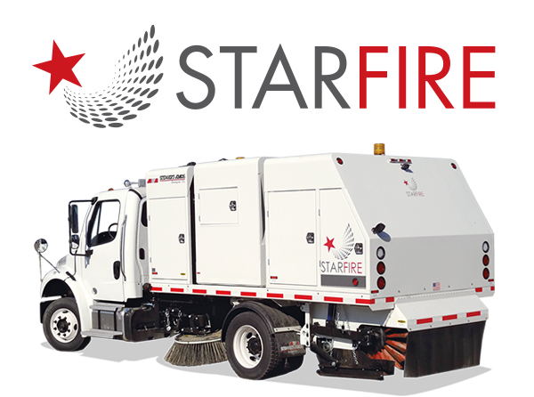 Starfire Sweeper Truck Graphic