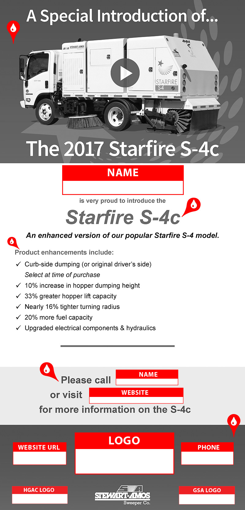 Starfire S-4c email black and white
