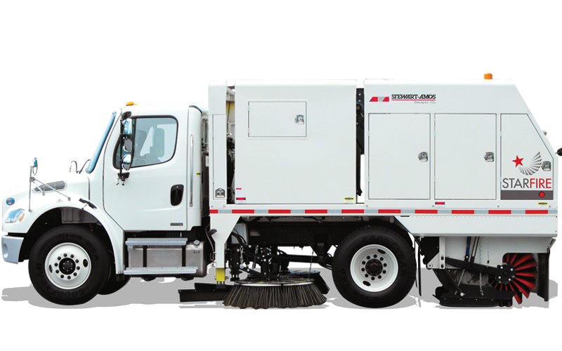 Stewart-Amos Starfire S-6s sweeper truck