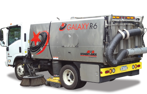 Galaxy R-6 sweeper truck